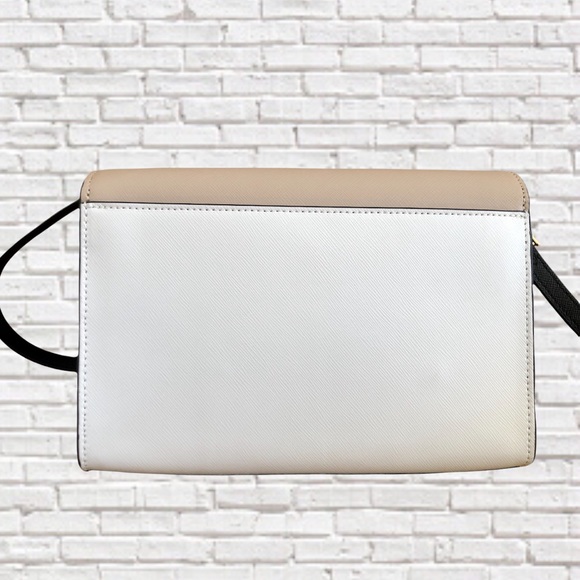 KATE SPADE • Carson Colorblock Saffiano Leather Convertible Crossbody - Picture 7 of 12